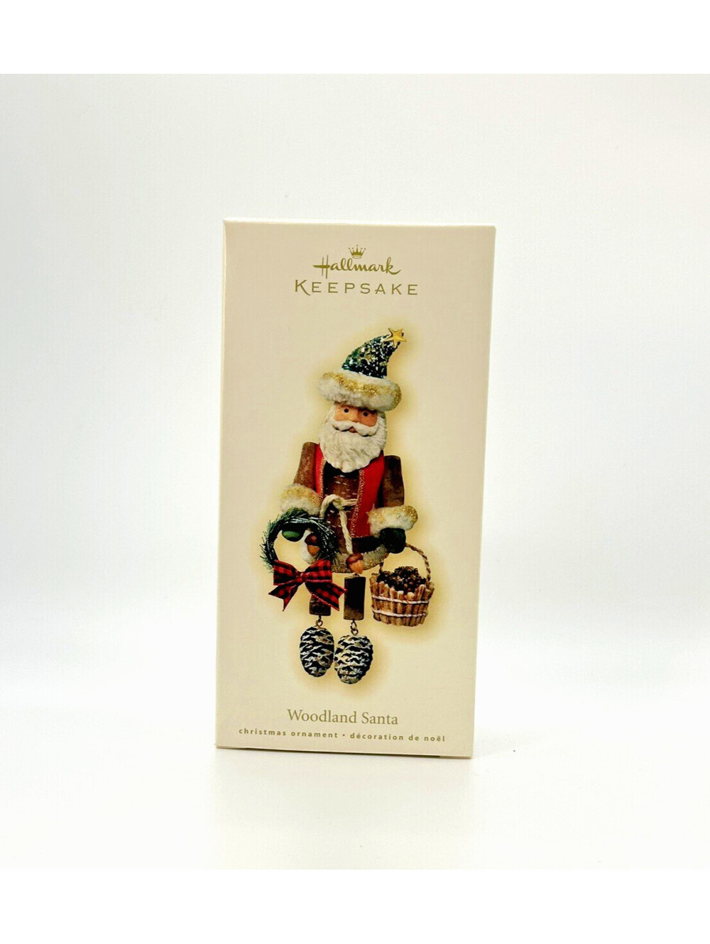 Hallmark Keepsake 2007 Woodland Santa Christmas Ornament